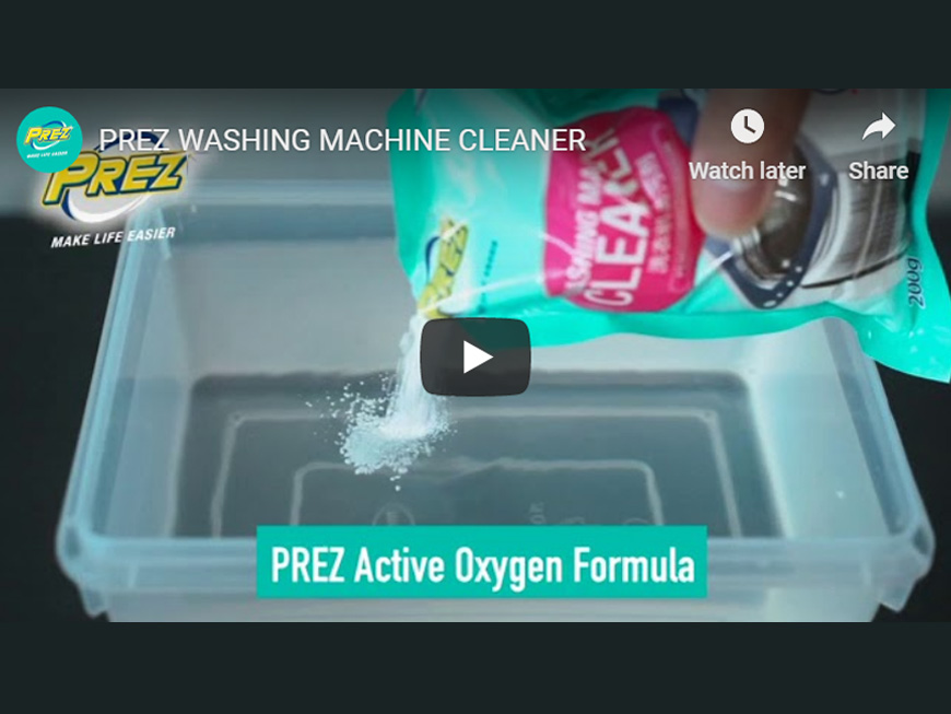 prez washing machine cleaner
